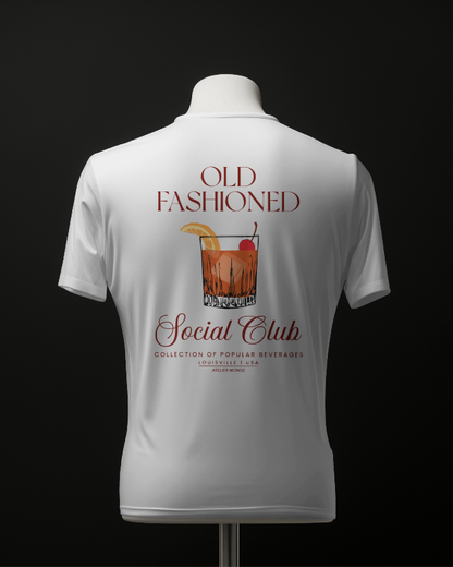 تي شيرت "Old Fashioned Social Club"